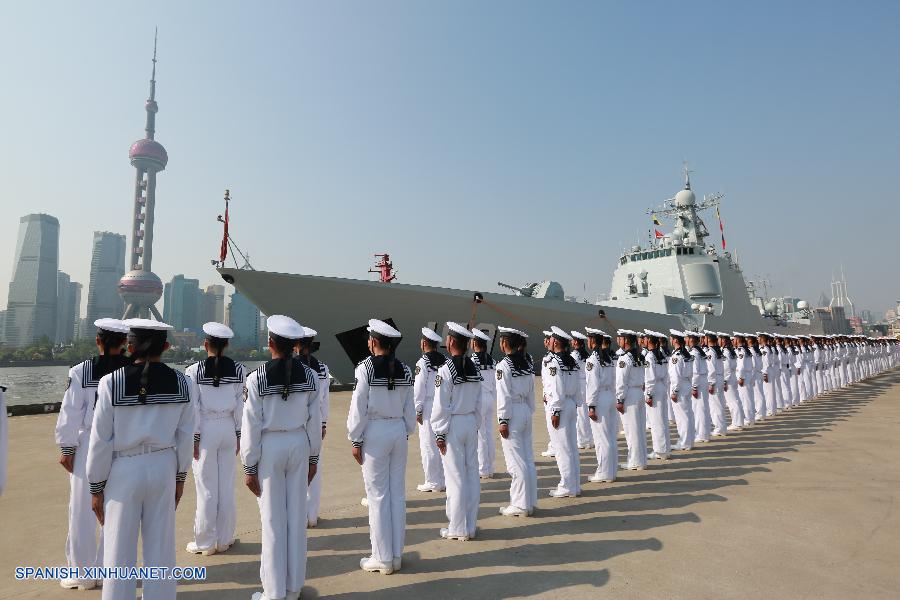 Flota de la Armada de China comienza viaje de seis meses para visitas amistosas