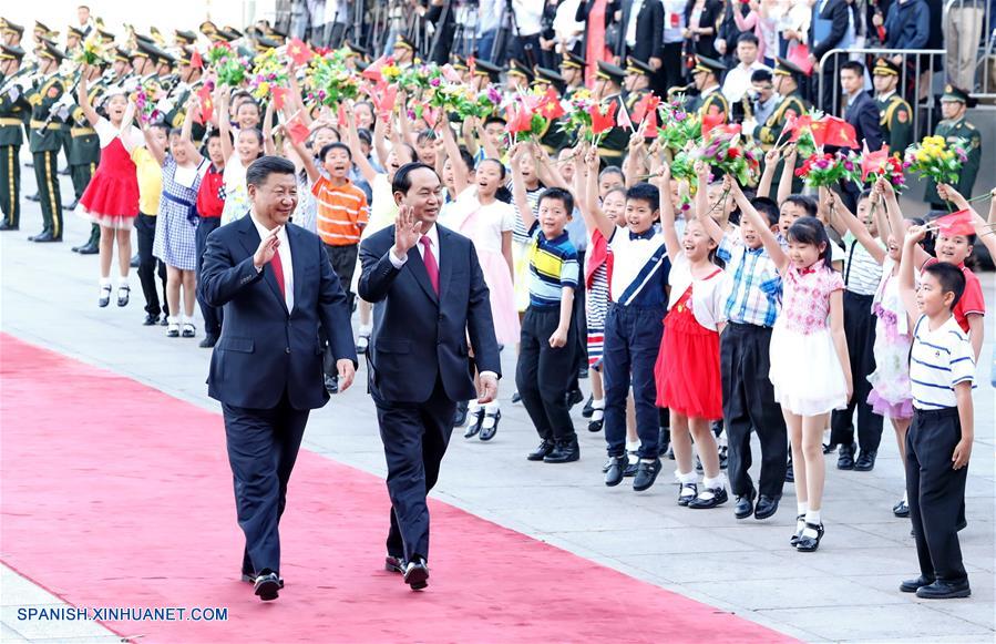 Presidentes de China y Vietnam sostienen conversaciones sobre relaciones bilaterales