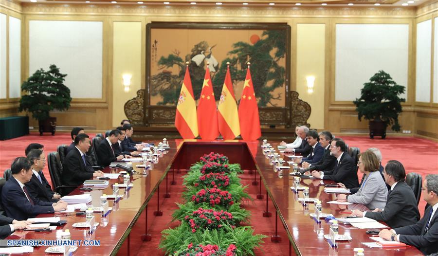 Presidente chino espera mayor cooperación en Franja y Ruta con España
