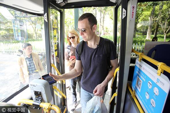 Autobuses de Hangzhou, pioneros en el uso del pago móvil
