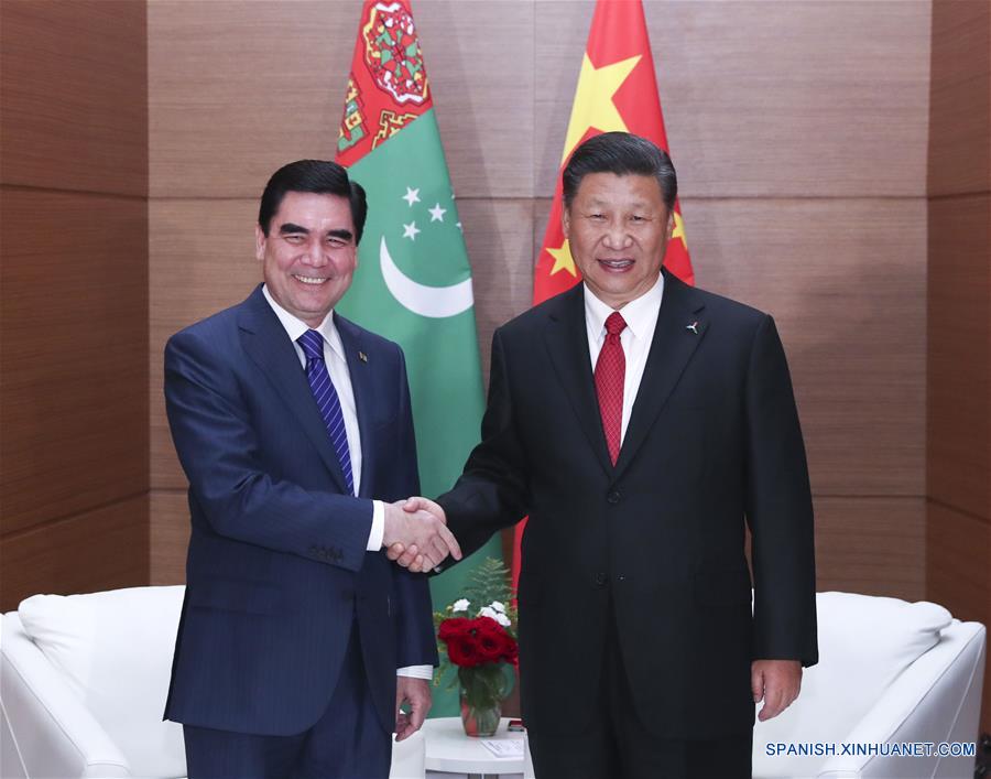 Presidente chino pide más cooperación pragmática con Turkmenistán en marco de Franja y Ruta