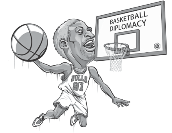 Ex atleta Rodman es una figura ideal para RPDC y EE.UU, pero no debe sobreestimarse