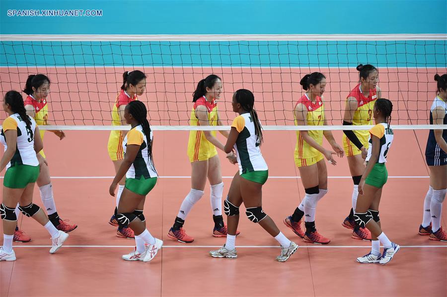 Partido de voleibol femenil de Juegos de BRICS