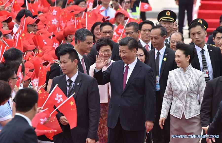 Presidente Xi promete apoyo continuo a Hong Kong