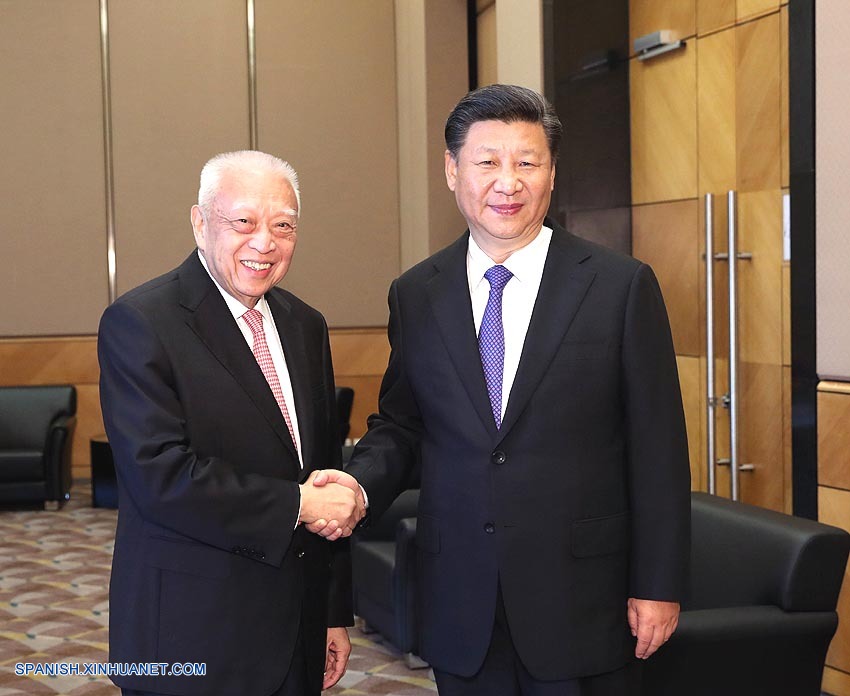 Presidente chino se reúne con Tung Chee-hwa, ex jefe ejecutivo de Hong Kong