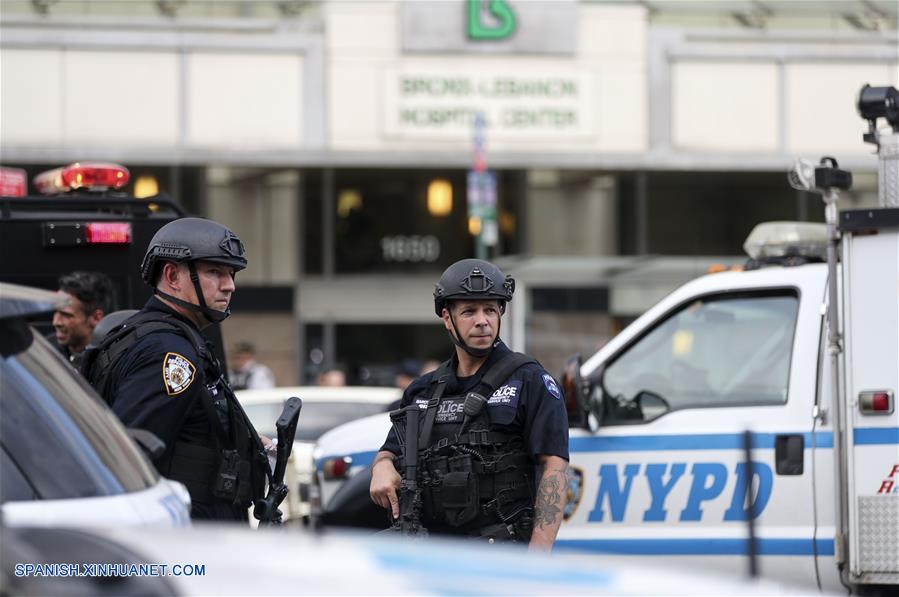 Tiroteo en hospital de Nueva York deja dos muertos y cinco heridos