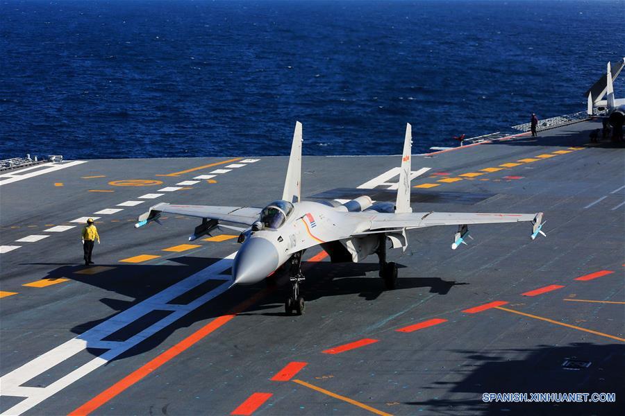 Formación de portaaviones china realiza entrenamiento transregional
