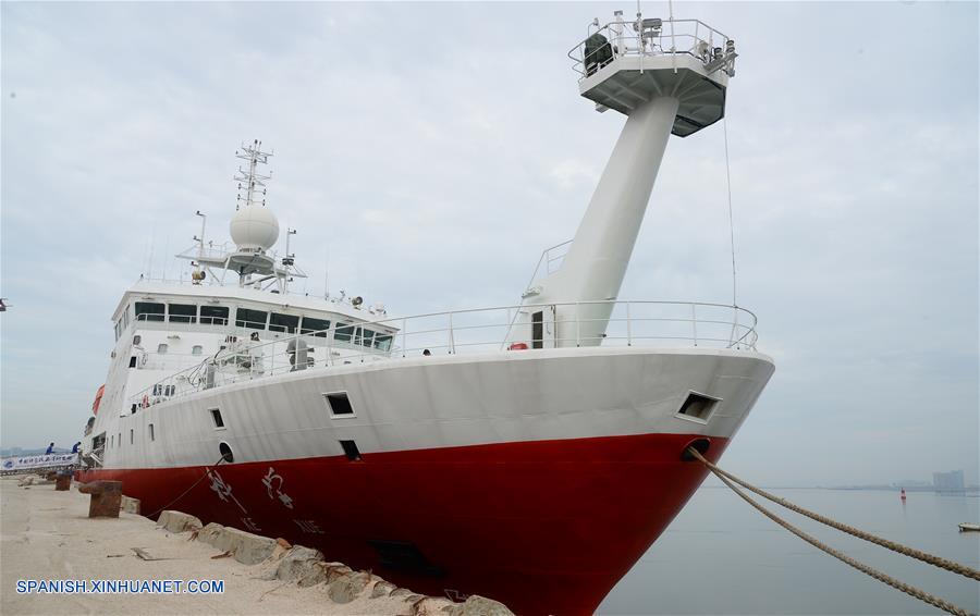 Buque de investigación de China continúa expedición en Mar Meridional de China
