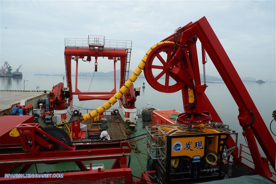Buque de investigación de China continúa expedición en Mar Meridional de China