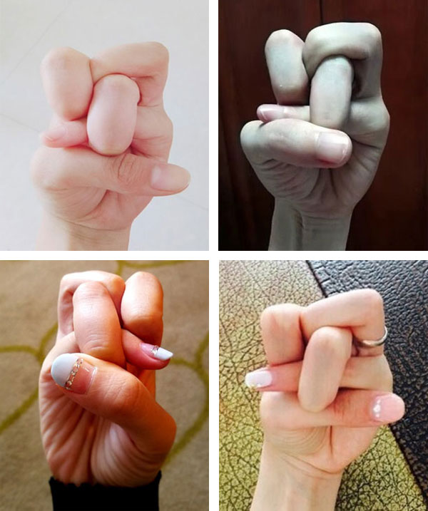¿Sabes hacer un nudo con los dedos?