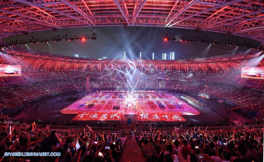 XIII Juegos Nacionales de China son inaugurados en Tianjin
