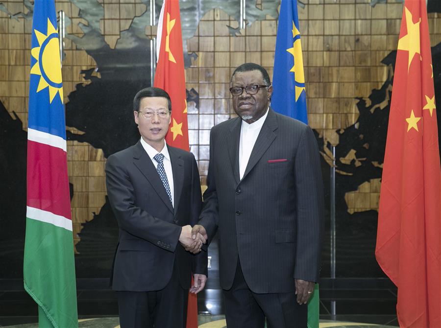 China dispuesta a trabajar con Namibia por un mayor progreso de lazos, dice vice primer ministro chino