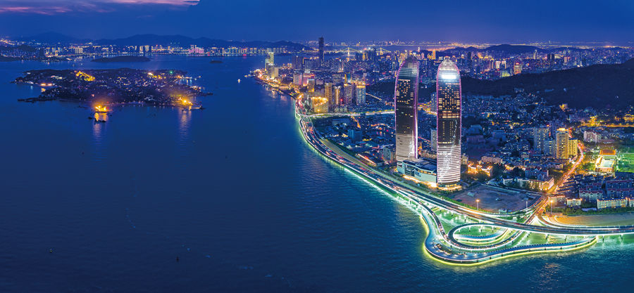 Fantásticas imágenes de la costa de Xiamen