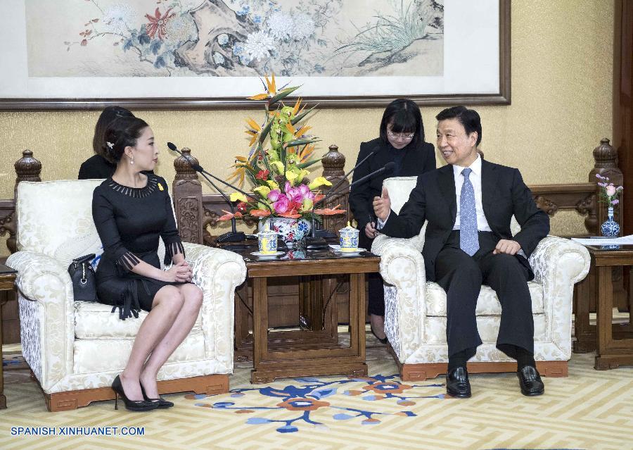 Vicepresidente chino se reúne con princesa tailandesa