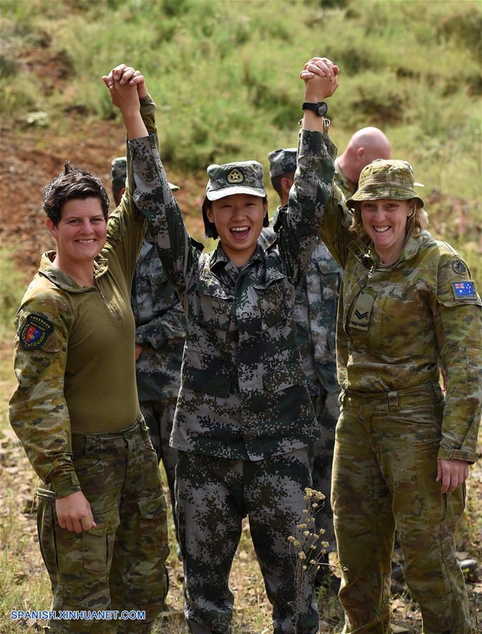 Ejércitos de China y Australia concluyen ejercicio conjunto de entrenamiento