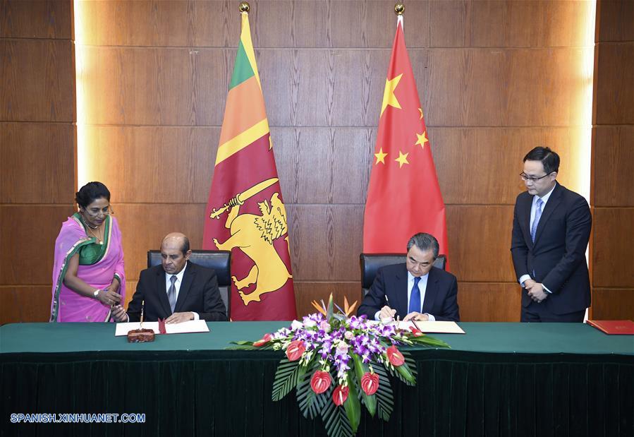 China y Sri Lanka mejorarán cooperación en virtud de Iniciativa de la Franja y la Ruta