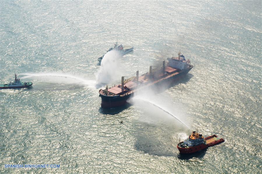 China y Asean realizan ejercicio conjunto de rescate marítimo