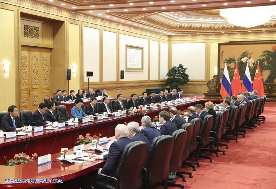 China y Rusia acuerdan impulsar cooperación