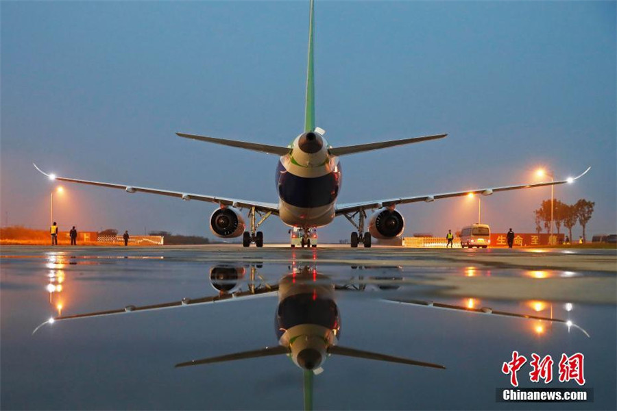 Avión C919 se somete a las pruebas finales en Shanghai