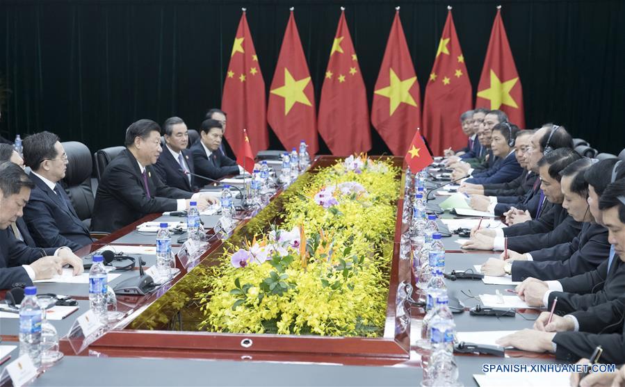 Xi pide una cooperación más amplia y profunda entre China y Vietnam