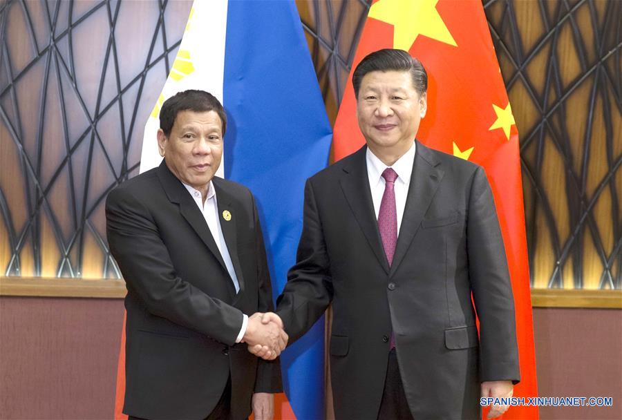 Xi y Duterte conversan sobre fortalecimiento de relaciones China-Filipinas