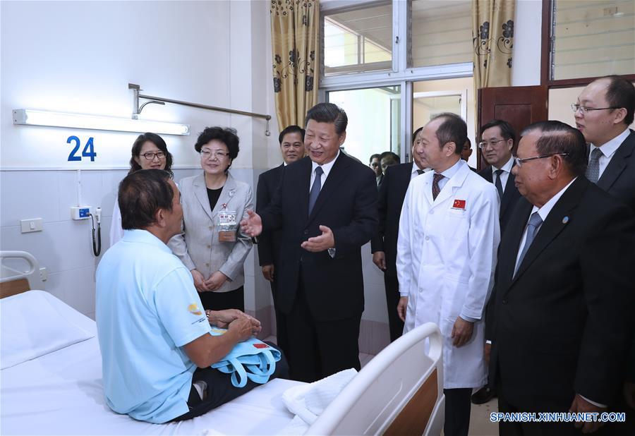 Xi aboga por una mayor cooperación China-Laos en bienestar público