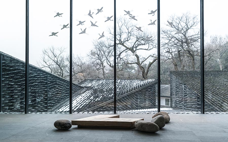 El trabajo ganador y los finalistas de los Premios de Fotografía Arquitectónica de este año, presentados el 18 de noviembre en Berlín, se exhibirán en la galería True Space de Beijing hasta el 25 de diciembre. [Foto proporcionada a China Daily]