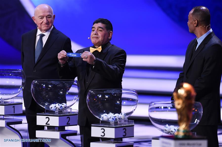 Resultados de sorteo final para Copa Mundial Rusia 2018 de FIFA