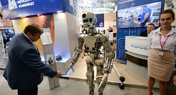 El robot humanoide Fedor podría llegar a tener capacidad autodidacta en el futuro