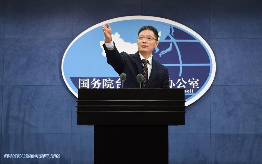 Portavoz parte continental de China reitera oposición a actividades secesionistas por "independencia de Taiwan"