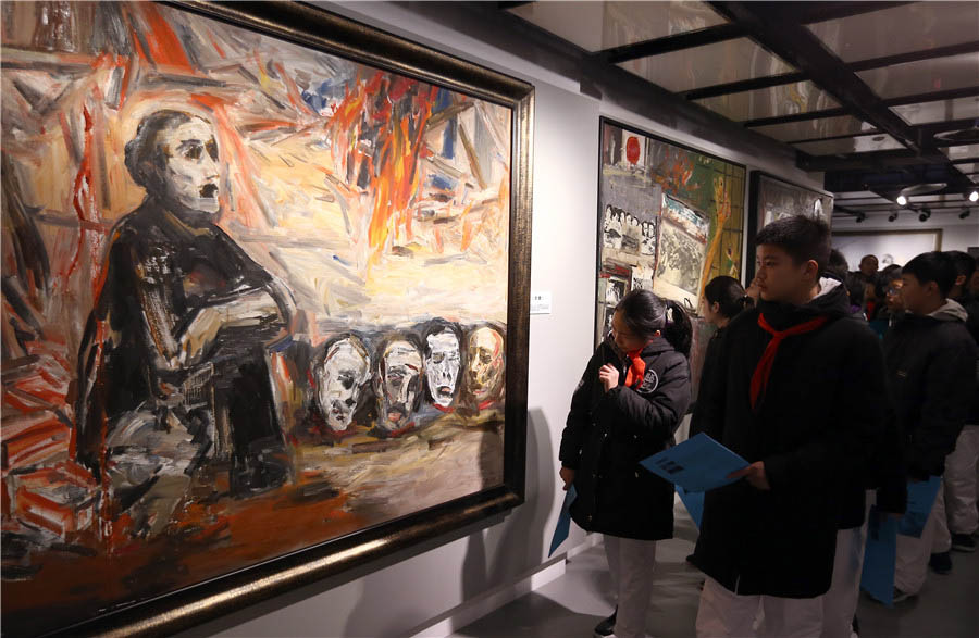 Artistas chinos recuerdan a las víctimas de la Masacre de Nanjing