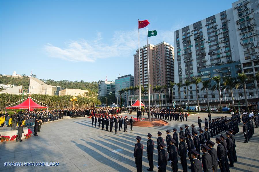 Macao celebra 18°aniversario de retorno a China