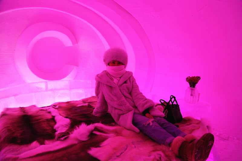 China inaugura en Mongolia Interior su primer hotel de hielo 
