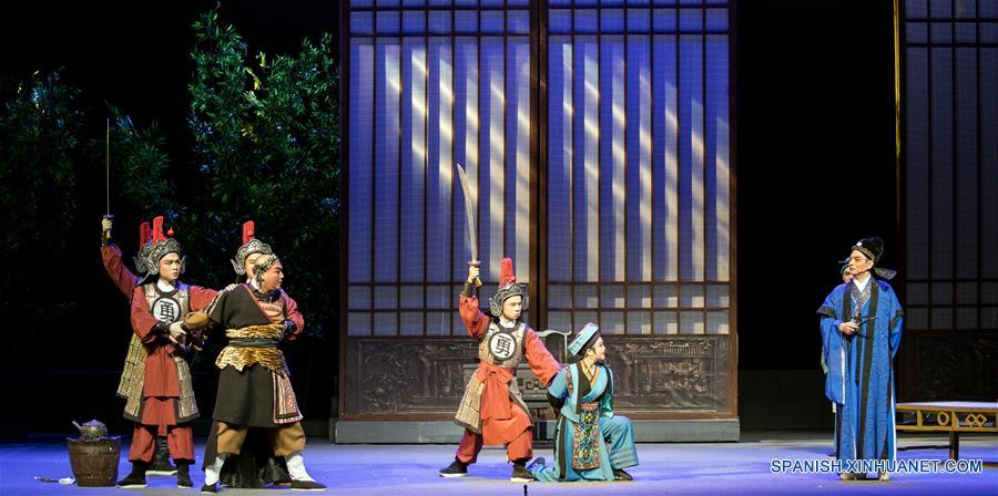 Yao Opera Wang Yangming se representa en Beijing