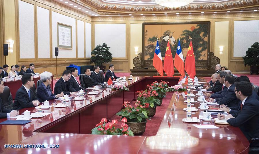 China y Chile acuerdan cimentar intercambios parlamentarios