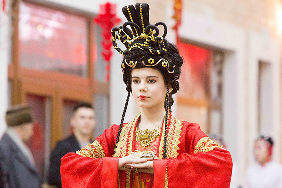 Las ciudades vecinas Heihe y Blagoveshchensk celebran juntas el año nuevo chino