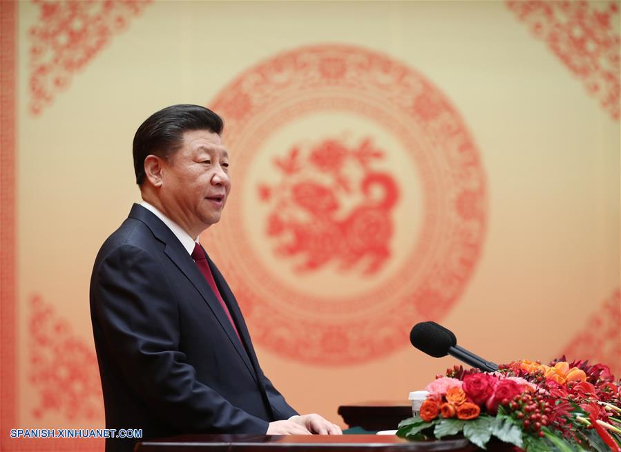 Líderes chinos felicitan Fiesta de la Primavera