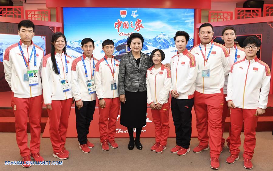 Viceprimera ministra china Liu se reúne con delegación olímpica de China