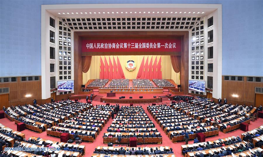 (Dos sesiones) Máximo órgano de asesoría política de China inicia sesión anual