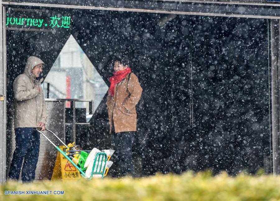 Nieve interrumpe período de sequía más prolongado de Beijing en décadas