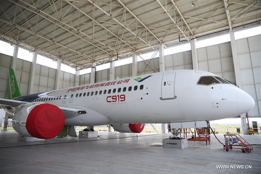 El segundo prototipo del avión C919 volará en abril
