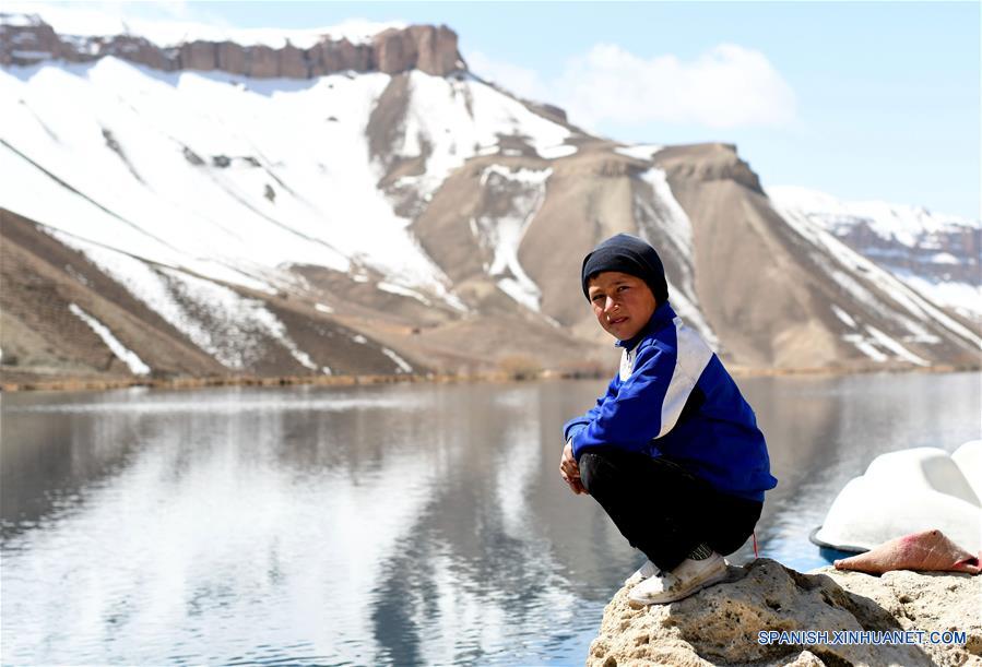 El Lago Band-e-Amir, el primer parque nacional de Afganistán