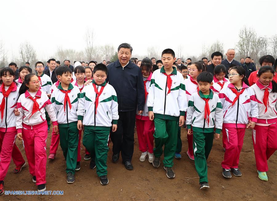 Presidente chino subraya desarrollo centrado en el pueblo en programas de reforestación