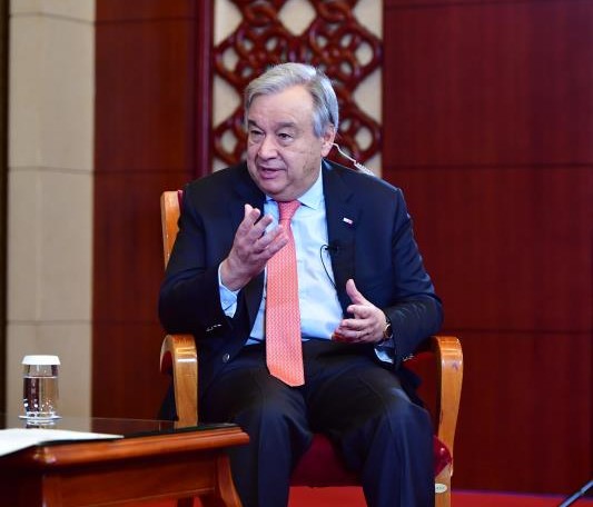 “China es pilar del multilateralismo mundial”, afirma Antonio Guterres, secretario general de Naciones Unidas