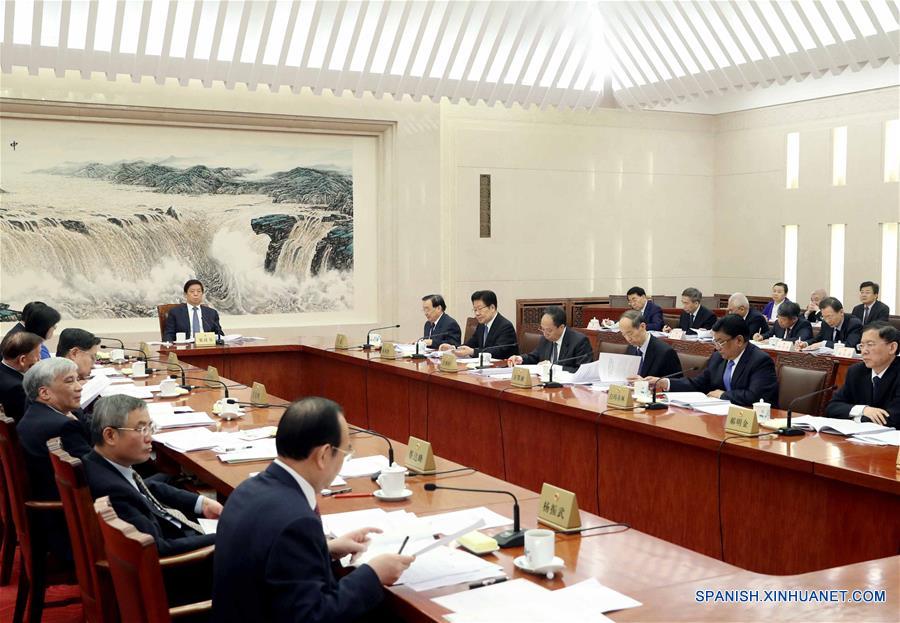 Máximo órgano legislativo chino convocará su sesión bimestral entre 25 y 27 de abril