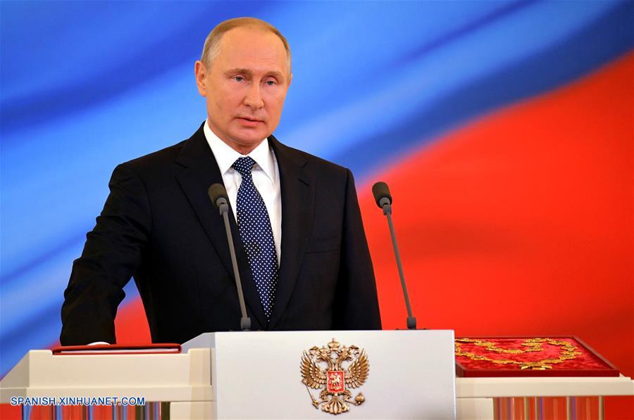 Putin jura su cuarto mandato como presidente ruso