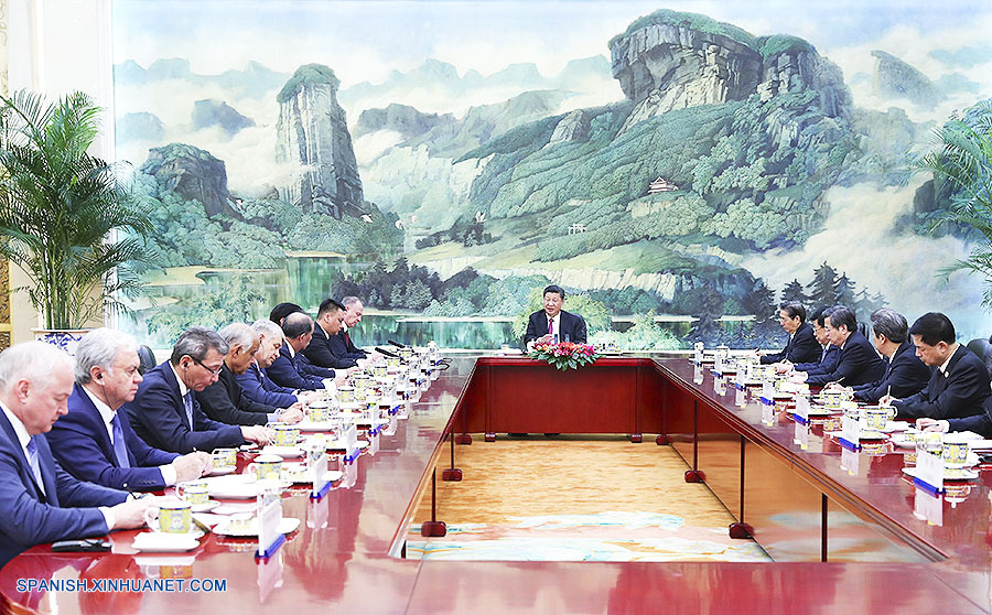 Xi pide fortalecer cooperación en seguridad de OCS