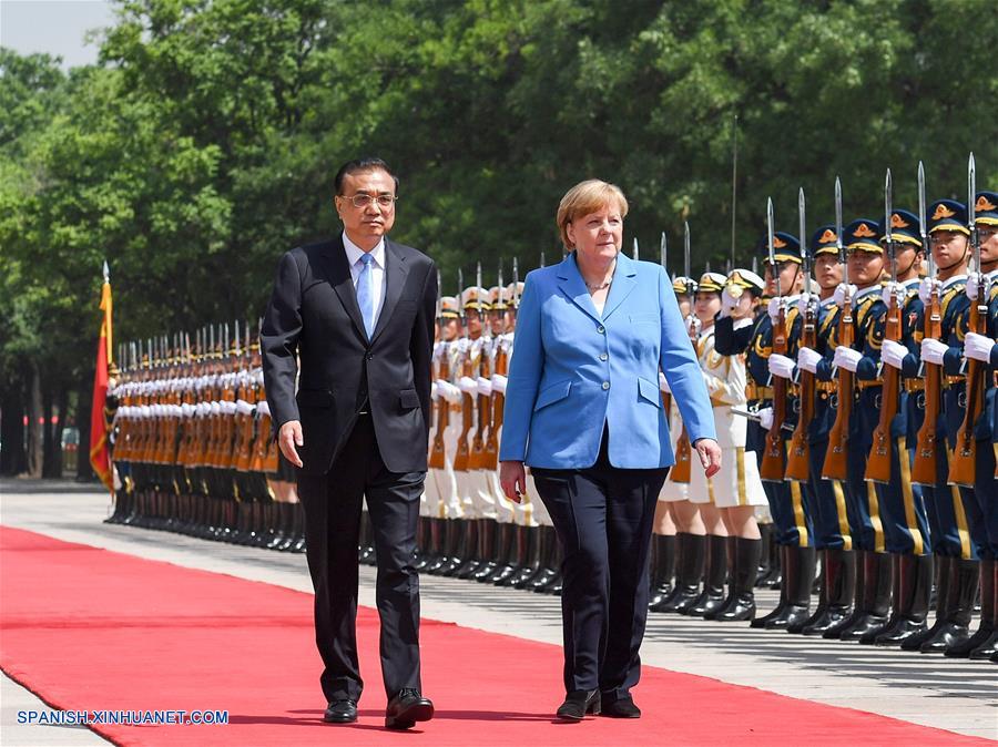 China y Alemania buscan fortalecer cooperación durante visita de Merkel