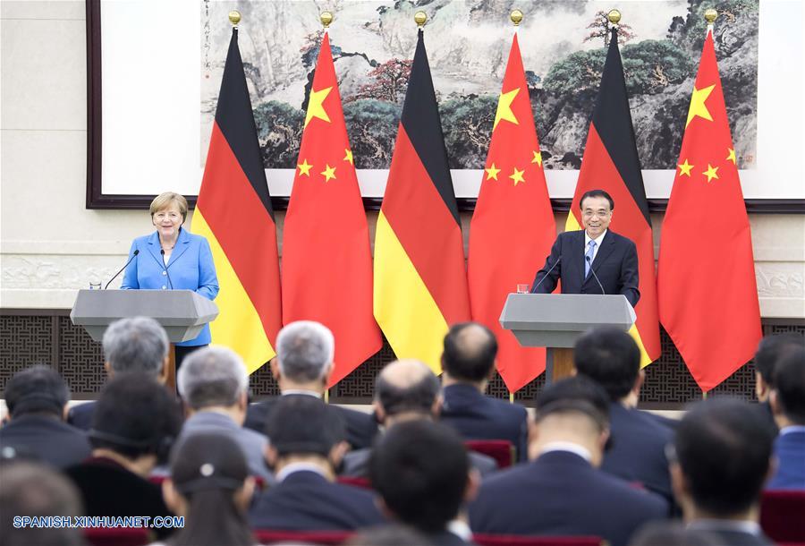 China y Alemania buscan fortalecer cooperación durante visita de Merkel