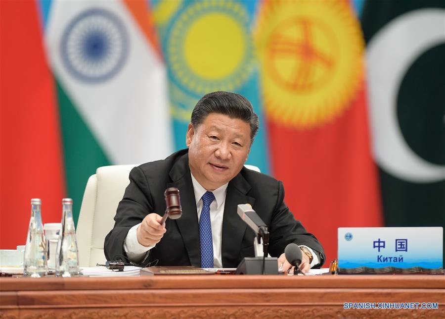 Presidente chino pronuncia discurso en la XVIII Cumbre de la OCS en Qingdao